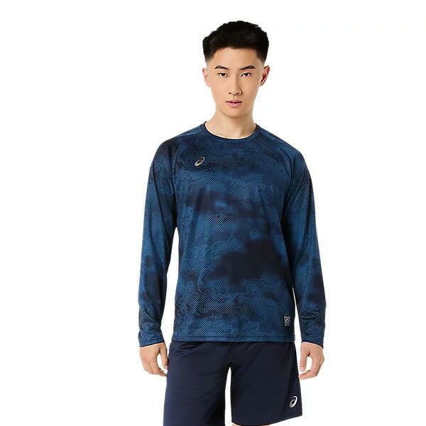 【ネコポス送料無料】アシックスasicsロングTシャツGRAPHICLONG26FWグラフィック長袖2033C189