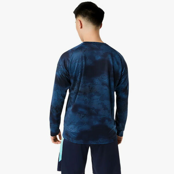 【ネコポス送料無料】アシックスasicsロングTシャツGRAPHICLONG26FWグラフィック長袖2033C189