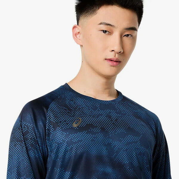 【ネコポス送料無料】アシックスasicsロングTシャツGRAPHICLONG26FWグラフィック長袖2033C189