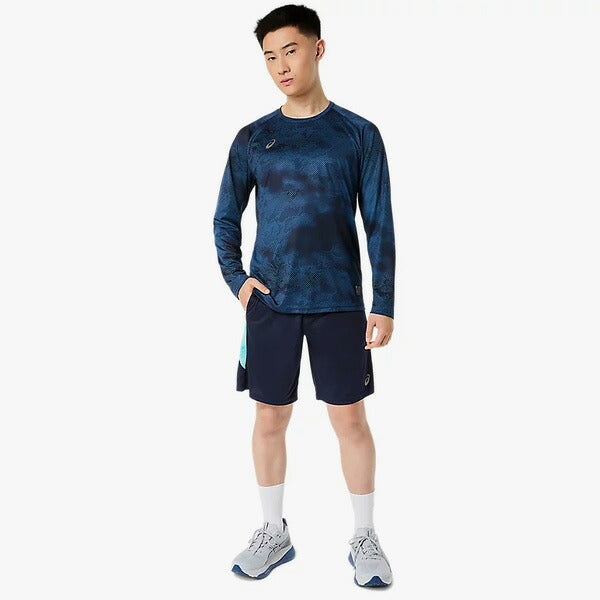 【ネコポス送料無料】アシックスasicsロングTシャツGRAPHICLONG26FWグラフィック長袖2033C189