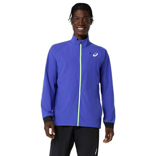 アシックスasics陸上ジャケットハイブリッドストレッチウーブンジャケットメンズACTIMOTION2wayストレッチベンチレーションファスナー2091A822