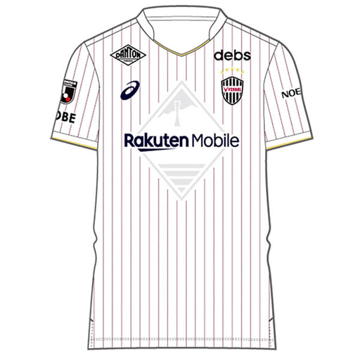 【予約販売】ヴィッセル神戸2026-272ndレプリカユニフォームアシックス2103A127-101サッカーJリーグJ1アウェイ