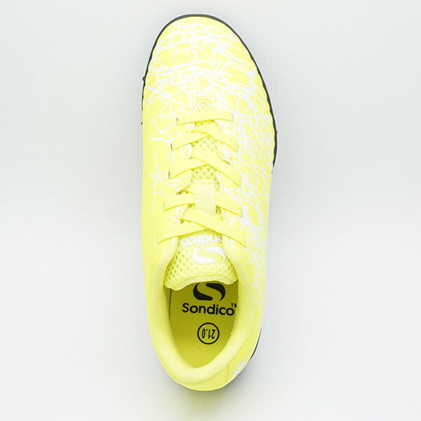 【ショップ限定エントリーでさらに+9倍】BLAZELTDWIDETFJRソンディコSondico23-T035J-FYELBLKイエロージュニアサッカートレーニングシューズ
