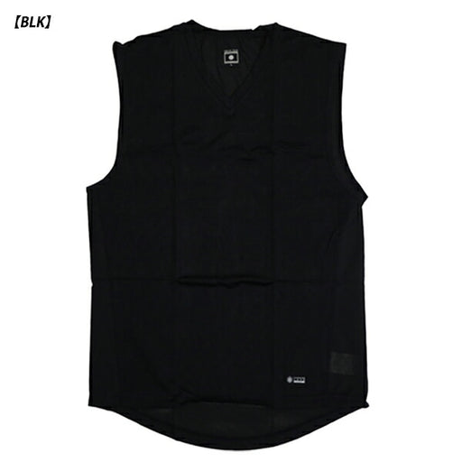 FREEZETECH氷撃冷感シャツノースリーブVネックブラックホワイト25171510A-11A-12A25171503A-04A-05A