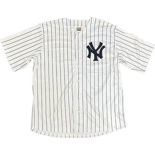 【ショップ限定エントリーでさらに+9倍】ファナティクスFANATICS別注MLBレプリカユニフォームベースボールシャツトップスニューヨーク・ヤンキース26410013