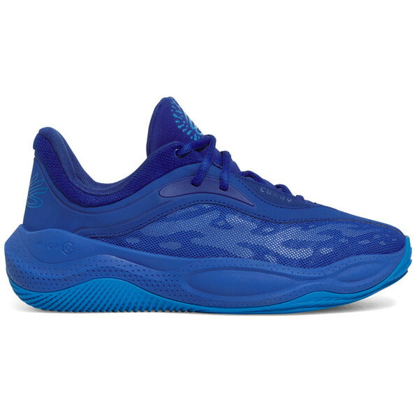 【ショップ限定エントリーでさらに+9倍】アンダーアーマーUNDERARMOURメンズレディースバスケットボールシューズカリースプラッシュ25APバッシュバスケット2E相当ブルー3028460-419
