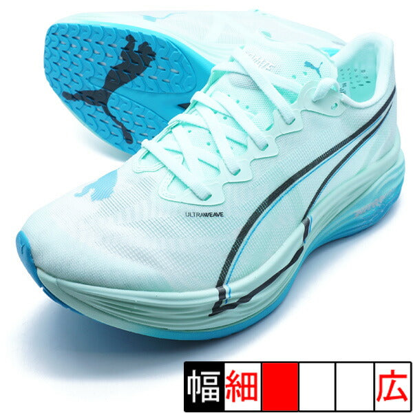 ディヴィエイトニトロエリート3プーマPUMA309809-07ミントメルトランニングシューズ