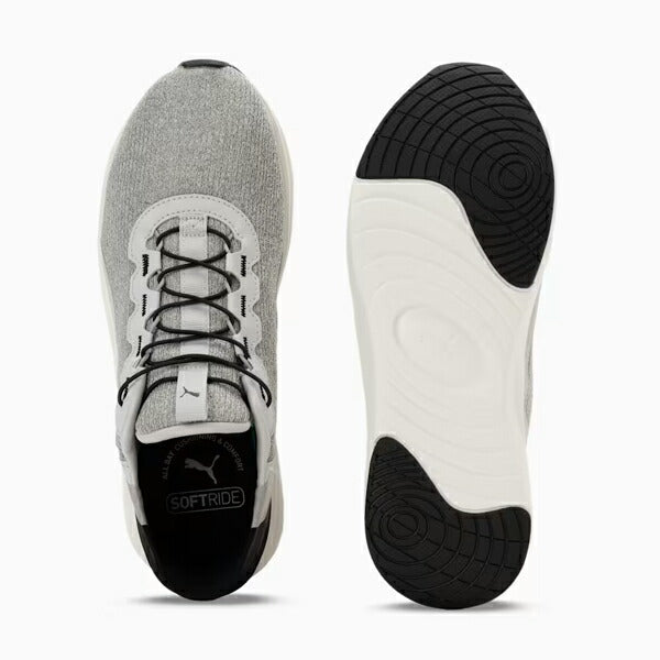 プーマpumaソフトライドクルーズイーズインメンズランニングシューズ
