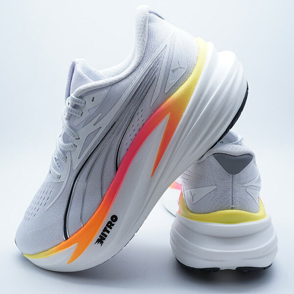 マグマックスニトロ2プーマPUMA312125-08プーマホワイトランニングシューズ