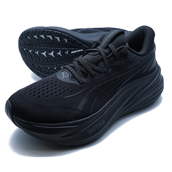 マグマックスニトロ2プーマPUMA312125-09ブラックランニングシューズ