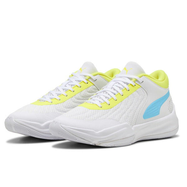 プーマPUMAジュニアバスケットボールシューズバスケミニバスCOURTPRO2JRコートプロ2バッシュバスケット子供312301-06