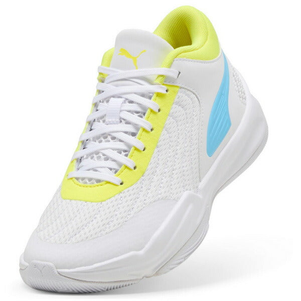 プーマPUMAジュニアバスケットボールシューズバスケミニバスCOURTPRO2JRコートプロ2バッシュバスケット子供312301-06