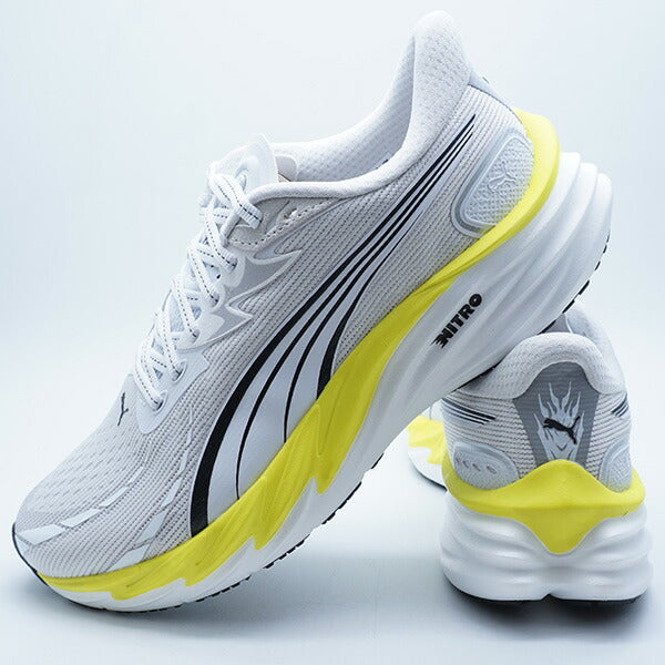 ヴェロシティニトロ4APプーマPUMA312635-09プーマホワイトランニングシューズ