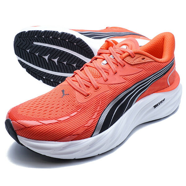 ヴェロシティニトロ4APプーマPUMA312635-13レッドランニングシューズ