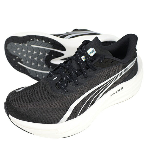 プーマPUMAウィメンズディヴィエイトニトロ4ワイドレディースランニングシューズ312902-01