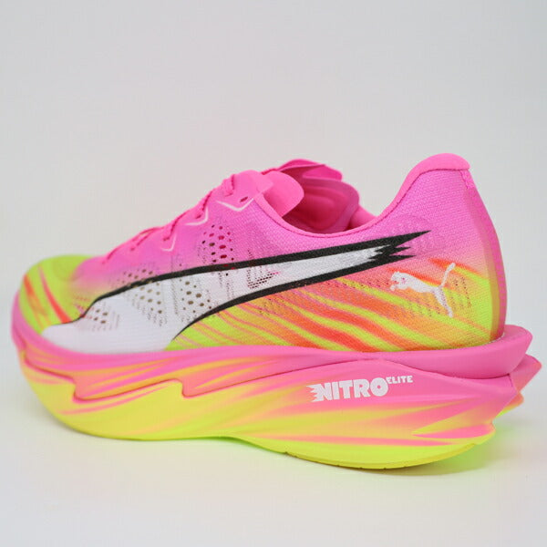 プーマPUMAメンズランニングシューズディヴィエイトニトロエリート4STマラソンジョギング313298-01