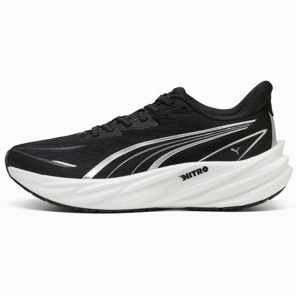 プーマPUMAレディースランニングシューズLヴェロシティニトロ5ワイドマラソンジョギング313691-01