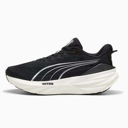 プーマPUMAランニングシューズレディース大人FOREVERRUNNITRO3WIDEフォーエバーランニトロ安定性クッショングリップワイド313703