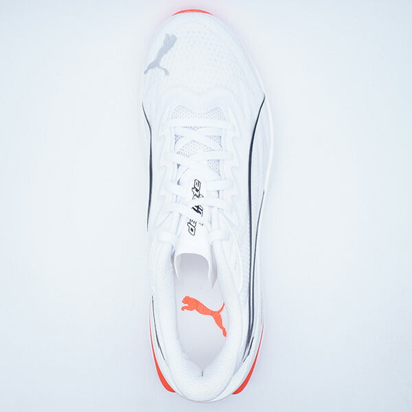 ディヴィエイトピュアニトロプーマPUMA313904-06プーマホワイトランニングシューズ