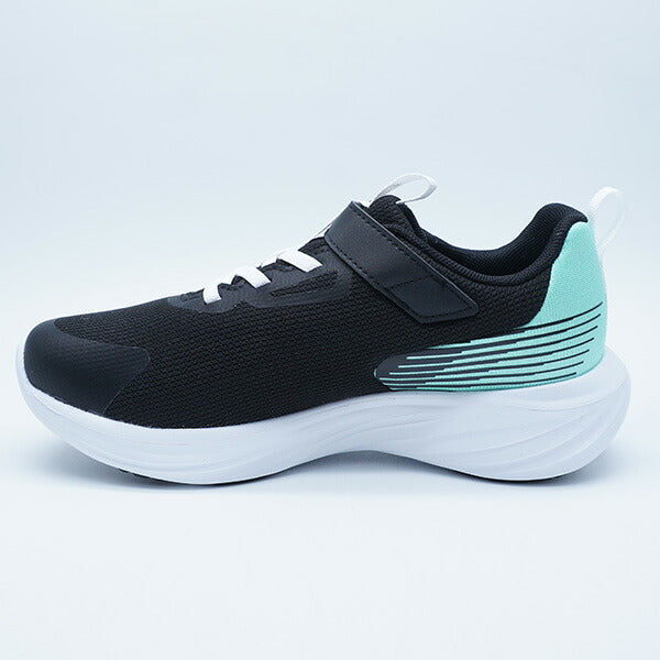スピードモンスターV5GRプーマPUMA313960-04プーマブラックミントジェリージュニアランニングシューズベルクロ