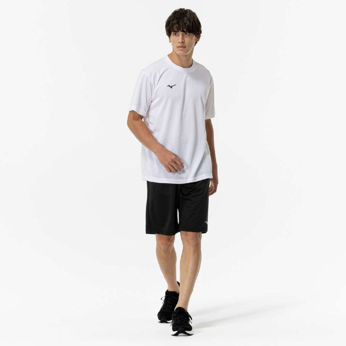 【ショップ限定エントリーでさらに+9倍】【ネコポス送料無料】MIZUNOミズノナビドライメンズTシャツ半袖丸首ワンポイントワンポイントTシャツ32MAC190