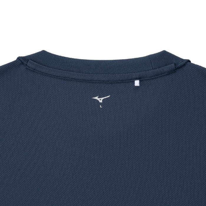 【ショップ限定エントリーでさらに+9倍】【ネコポス送料無料】MIZUNOミズノナビドライメンズTシャツ半袖丸首ワンポイントワンポイントTシャツ32MAC190