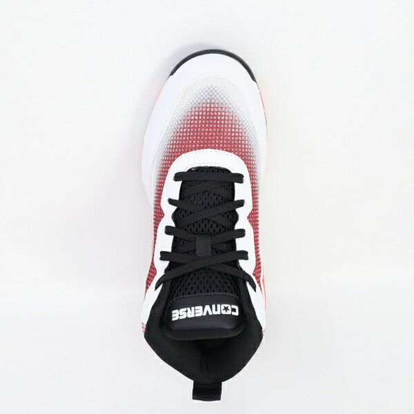 コンバースCONVERSEジュニアバスケットボールシューズバスケミニバスヴィックスターMIDバッシュバスケットホワイト子供33500480