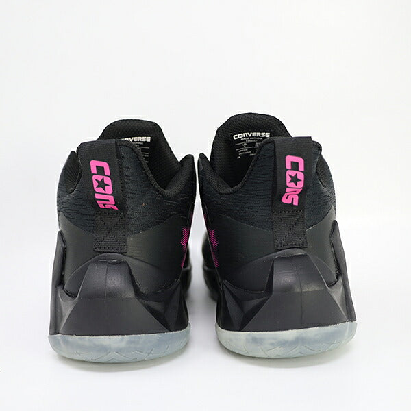 コンバースCONVERSEメンズバスケットボールシューズアンアベレージミッドブラックピンクバッシュ33500571