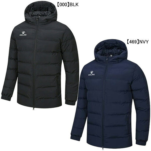 ケルメKELMEジュニア中綿フーデッドパデッドジャケット3893417サッカーフットサル防寒ジップフード子供用