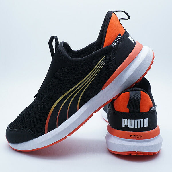 【ショップ限定エントリーでさらに+9倍】クルーズプロフォームイーズインスニーカープーマPUMA397633-01プーマブラックジュニアランニングシューズ