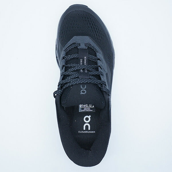 Cloudrunner3オンOn3WG10051043ブラックレディースランニングシューズ
