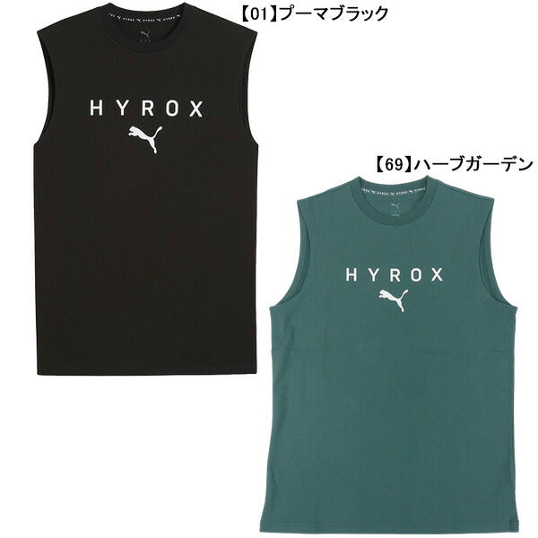 プーマPUMAPUMAxHYROXカットオフタンク527176ランニング陸上トレーニングスリーブレスメンズ