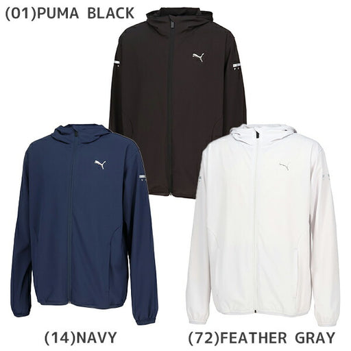 PUMAプーマメンズPUMAFLEXSTRETCHウーブンJKTジャケットアウタージャンパージャージ吸水速乾長袖528197