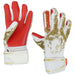 【ショップ限定エントリーでさらに+9倍】ロイシュreuschアトラクトフリーゲルシルバーＪＲ5362235-1011サッカーキーパーグローブGKグローブゴールキーパーホワイトゴールド子供用