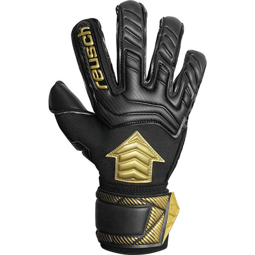 ロイシュreuschアトラクトAB1ゴールドXアリソンモデル5460964-7707サッカーキーパーグローブGKグローブゴールキーパーブラック