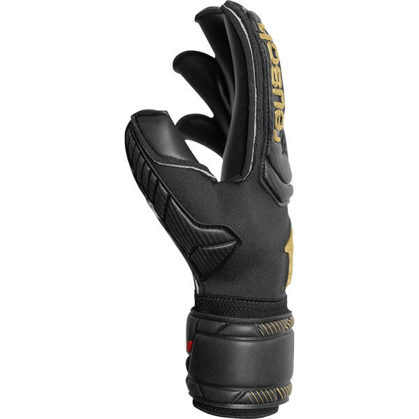 ロイシュreuschアトラクトAB1ゴールドXアリソンモデル5460964-7707サッカーキーパーグローブGKグローブゴールキーパーブラック