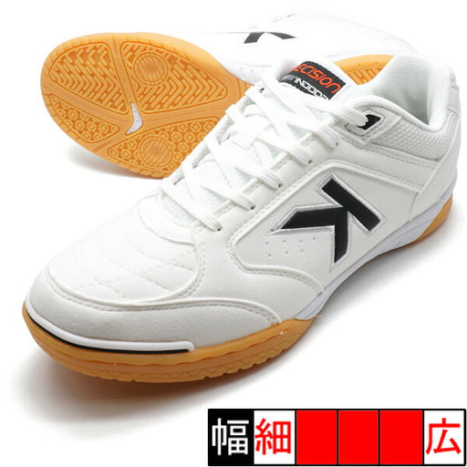 PRECISIONケルメKELME55211-06ホワイトフットサルシューズインドア室内用