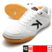 PRECISIONケルメKELME55211-06ホワイトフットサルシューズインドア室内用