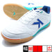 PRECISIONケルメKELME55211-464ホワイトアクアフットサルシューズインドア室内用