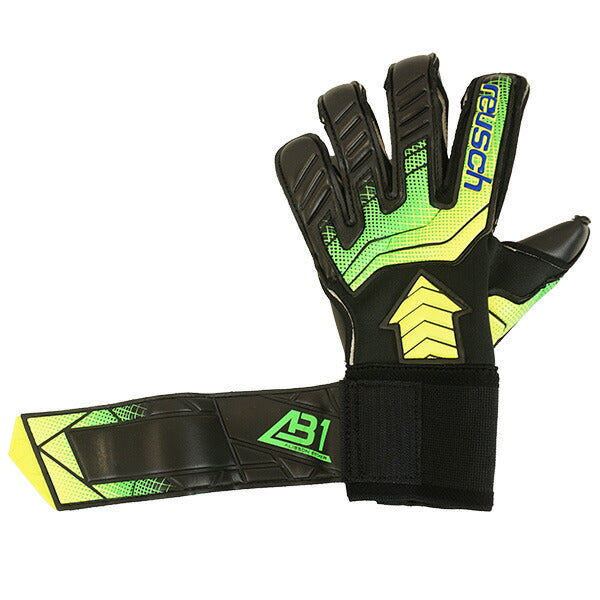 ロイシュreuschアトラクトAB1ゴールドX5560964-7052サッカーキーパーグローブGKグローブゴールキーパーブラック