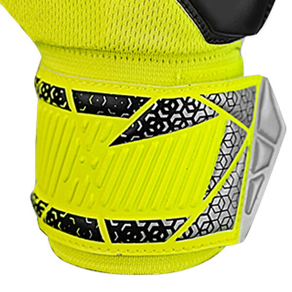 【ショップ限定エントリーでさらに+9倍】ロイシュreuschジュニアアトラクトシルバー5562215-2025サッカーキーパーグローブGKグローブゴールキーパーセイフティイエロー