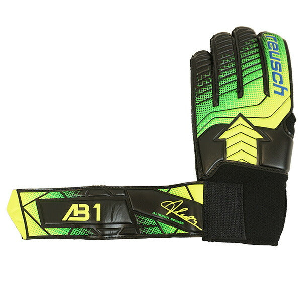 【送料無料】ロイシュreuschアトラクトAB1ソリッドジュニア5562554-7052サッカーキーパーグローブGKグローブゴールキーパーブラック