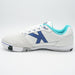 【ショップ限定エントリーでさらに+9倍】【フタバ限定】ELITEケルメKELME55904-704ホワイト×ブルーフットサルシューズインドア室内用