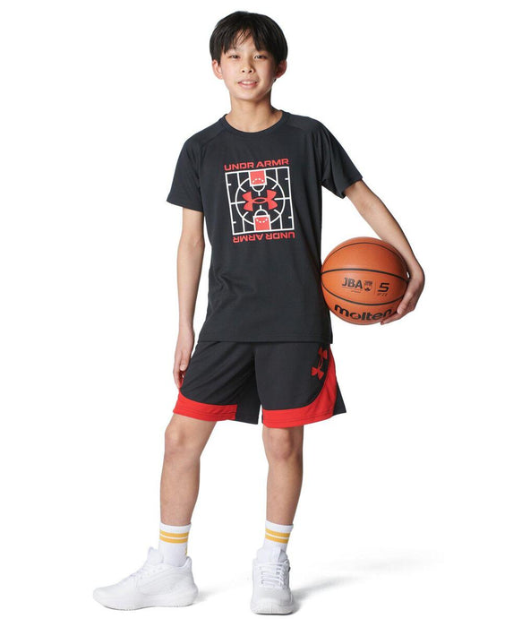 アンダーアーマーUNDERARMOURバスケットボールキッズUAゾーンショーツハーフパンツ6003969