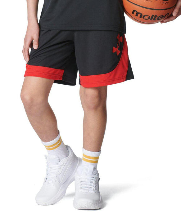 アンダーアーマーUNDERARMOURバスケットボールキッズUAゾーンショーツハーフパンツ6003969