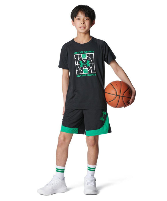 アンダーアーマーUNDERARMOURバスケットボールキッズUAゾーンショーツハーフパンツ6003969