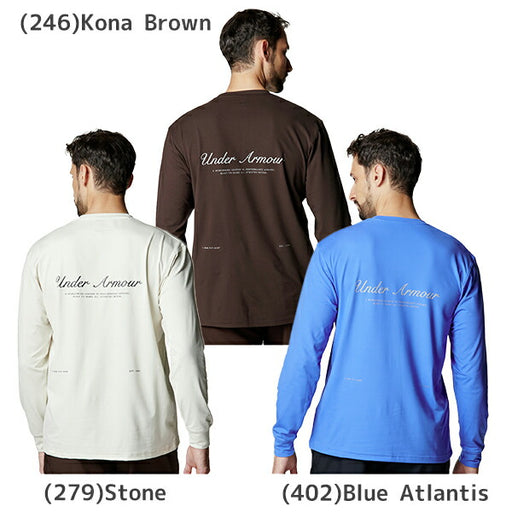 【ネコポス送料無料】アンダーアーマーUNDERARMOURスポーツUAモチベートグラフィックロングスリーブ長袖Tシャツトレーニングメンズ6007379