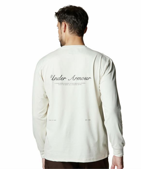 【ショップ限定エントリーでさらに+9倍】【ネコポス送料無料】アンダーアーマーUNDERARMOURスポーツUAモチベートグラフィックロングスリーブ長袖Tシャツトレーニングメンズ6007379