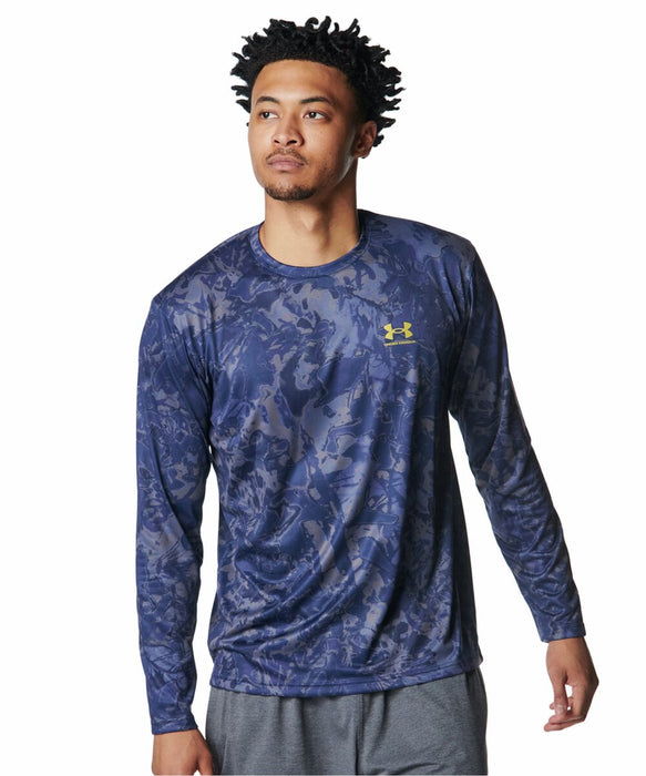 【ネコポス送料無料】アンダーアーマーUNDERARMOURスポーツUAテックカモロングスリーブTシャツ長袖トレーニングMENメンズ6007731