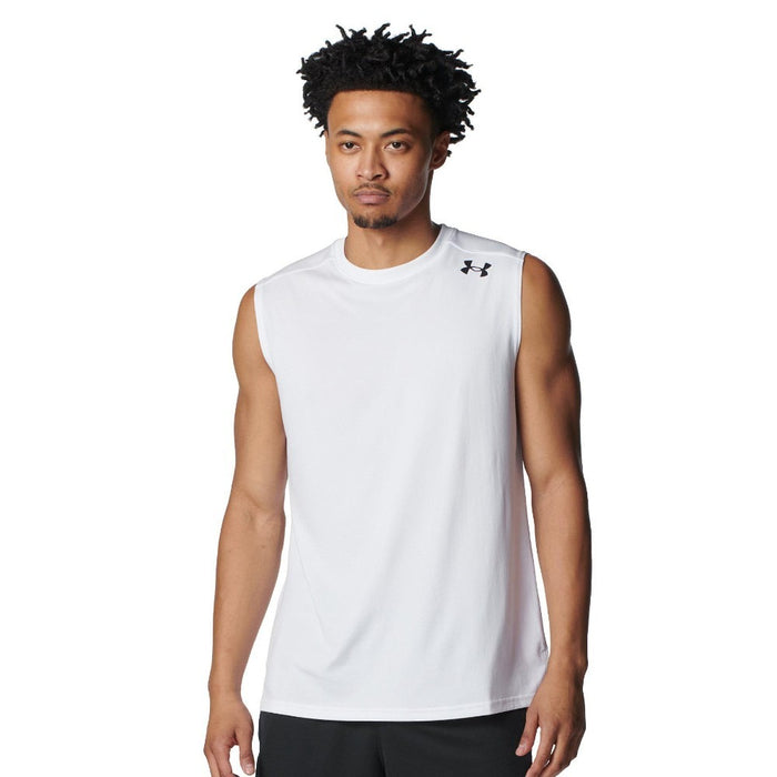 【ネコポス送料無料】ザ・ノース・フェイスUNDERARMOURバスケットボールタンクトップメンズ大人UAネクストジェンスリーブレスタンク吸汗速乾6014862